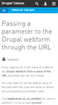 Mobile Screenshot of drupaltokens.com